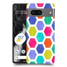 ניאון חלת דבש כיסוי מגן סליקון מעוצב ל Google Pixel 7 סקרין מובייל