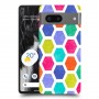 ניאון חלת דבש כיסוי מגן סליקון מעוצב ל Google Pixel 7 סקרין מובייל