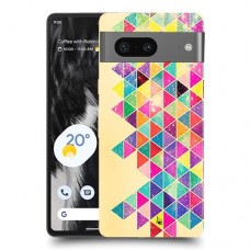 ניאון רומבס כיסוי מגן סליקון מעוצב ל Google Pixel 7 סקרין מובייל