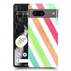 ניאון פסים כיסוי מגן סליקון מעוצב ל Google Pixel 7 סקרין מובייל