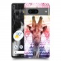 ג'ירפה נחמדה כיסוי מגן סליקון מעוצב ל Google Pixel 7 סקרין מובייל