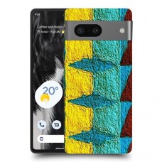הפשטה מצוירת כיסוי מגן סליקון מעוצב ל Google Pixel 7 סקרין מובייל