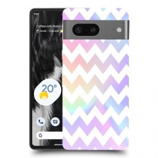 גיאומטריה פסטלית כיסוי מגן סליקון מעוצב ל Google Pixel 7 סקרין מובייל
