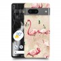 פלמינגו ורוד כיסוי מגן סליקון מעוצב ל Google Pixel 7 סקרין מובייל