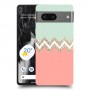 ורוד-ירוק כיסוי מגן סליקון מעוצב ל Google Pixel 7 סקרין מובייל