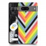 פסי קשת כיסוי מגן סליקון מעוצב ל Google Pixel 7 סקרין מובייל