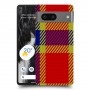 משובץ סקוטש כיסוי מגן סליקון מעוצב ל Google Pixel 7 סקרין מובייל