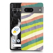 מגבת פסים כיסוי מגן סליקון מעוצב ל Google Pixel 7 סקרין מובייל