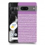 נקודות לבנות בסגול כיסוי מגן סליקון מעוצב ל Google Pixel 7 סקרין מובייל