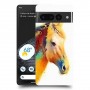 סוס אקוורל כיסוי מגן סליקון מעוצב ל Google Pixel 7 Pro סקרין מובייל