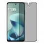 Motorola Moto G57 Power 5G  מגן מסך נאנו זכוכית 9H פרטיות יחידה אחת סקרין מובייל