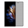 ZTE Nubia Fold 5G - Folded  מגן מסך נאנו זכוכית 9H פרטיות יחידה אחת סקרין מובייל