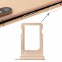 SIM Card מגש עבור iPhone XS (כרטיס SIM יחיד) (זהב)