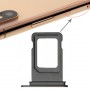 SIM Card מגש עבור iPhone XS מקס (כרטיס SIM יחיד) (גריי)