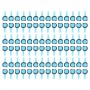 100 PCS מצלמה קדמית (Large) ספוג קצף Slice רפידות עבור iPhone X