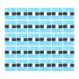 100 PCS צג LCD Flex כבל דבק רצועת מדבקה לאייפון X