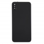 כריכה אחורית עם דבק iPhone X (שחור)