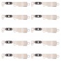 10 PCS כפתור בית שמירת מנופי iPhone 8
