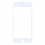 מסך קדמי עדשת זכוכית חיצונית עבור 8 iPhone (לבנה)