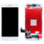 מסך 10 PCS LCD ו Digitizer מלא עצרת עבור 8 iPhone (לבן)