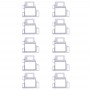 10 PCS טבעת מיצוב פלאש אור עבור iPhone 8