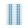 100 PCS קדמי מצלמה ספוג קצף Slice רפידות עבור iPhone 8