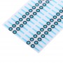 100 PCS קדמי מצלמה ספוג קצף Slice רפידות עבור iPhone 8