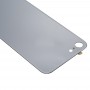 משטח הזכוכית מראה סוללת כריכה אחורית עבור 8 iPhone (כסף)