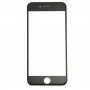Outer Glass Lens המסך הקדמי עם מסגרת Bezel מסך LCD קדמי עבור 8 iPhone (שחור)