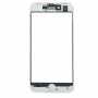 Outer Glass Lens המסך הקדמי עם מסגרת Bezel מסך LCD קדמי ו OCA ברור אופטית דבק 8 iPhone (לבן)