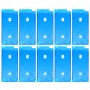 10 PCS מסגרת LCD Bezel מדבקות דבק Waterproof עבור 8 iPhone (לבן)