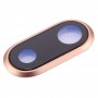 אחורי מצלמת עדשת טבעת עבור iPhone 8 פלוס (זהב)