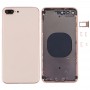 חזרה השיכון כיסוי לאייפון 8 פלוס (Rose Gold)