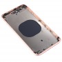 חזרה השיכון כיסוי לאייפון 8 פלוס (Rose Gold)