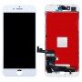 מסך 10 PCS LCD ו Digitizer מלא עצרת עבור iPhone 8 פלוס (לבן)