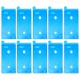 10 PCS מסגרת LCD Stickersfor דבק Waterproof Bezel iPhone 8 פלוס (לבן)