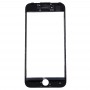 2 ב 1 עבור 7 iPhone (עדשת זכוכית חיצונית מסך המקורי הקדמי + מסגרת מקורית) (שחור)
