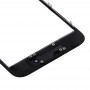 2 ב 1 עבור 7 iPhone (עדשת זכוכית חיצונית מסך המקורי הקדמי + מסגרת מקורית) (שחור)