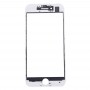 2 ב 1 עבור 7 iPhone (עדשת זכוכית חיצונית מסך המקורי הקדמי + מסגרת מקורית) (לבן)