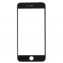 Outer Glass Lens המסך הקדמי עם מסגרת Bezel מסך LCD קדמי עבור 7 iPhone (שחור)