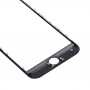 Outer Glass Lens המסך הקדמי עם מסגרת Bezel מסך LCD קדמי עבור 7 iPhone (שחור)