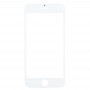 Outer Glass Lens המסך הקדמי עם מסגרת Bezel מסך LCD קדמי עבור 7 iPhone (לבן)