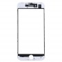 Outer Glass Lens המסך הקדמי עם מסגרת Bezel מסך LCD קדמי עבור 7 iPhone (לבן)