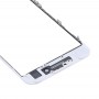 Outer Glass Lens המסך הקדמי עם מסגרת Bezel מסך LCD קדמי עבור 7 iPhone (לבן)