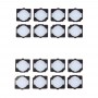 100 PCS עבור 7 iPhone חזרה מצלמה מכסים נגד אבק ספוג קצף רפידות