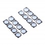 100 PCS עבור 7 iPhone חזרה מצלמה מכסים נגד אבק ספוג קצף רפידות