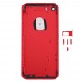 6 ב 1 עבור 7 iPhone (כריכה אחורית (עם עדשת מצלמה) + כניסת בקרת עצמה קארד מגש + מפתח + כפתור הפעלה + השתק Switch ויברטור מפתח +) כיסוי ושיכון עצרת מלא