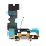 טעינה נמל + אודיו Flex כבל עבור 7 iPhone (לבן)