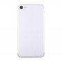 חזרה סוללת עצרת כיסוי עם כרטיס מגש עבור 7 iPhone (כסף)