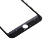 2 ב 1 עבור iPhone 7 פלוס (עדשת זכוכית החיצונית מסך המקורי הקדמי + מסגרת מקורית) (שחור)